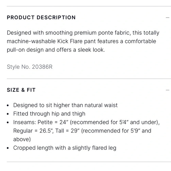 Spanx On-the-Go Kick Flare Pant Ultimate Opacity Silver Lining Technology Sz XL - Picture 14 of 15